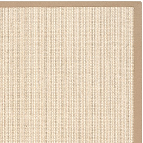 Safavieh Natural Fiber Collection NF443A Tiger Eye Maize and Wheat Sisal Square Area Rug (10' Square)