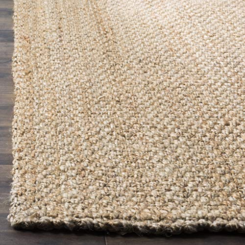 Safavieh Natural Fiber Collection NF401A Hand-Woven Jute Area Rug, 10' x 14'