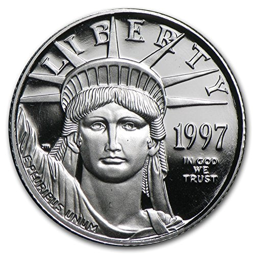 1997 W 1/10 oz Proof Platinum American Eagle (w/Box & COA) Issue Brilliant Uncirculated