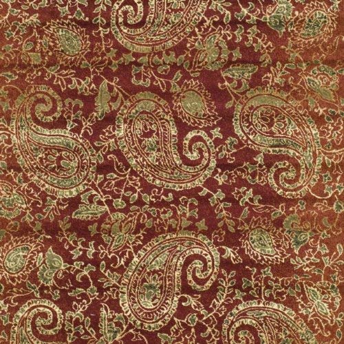 Safavieh Lyndhurst Collection LNH224B Traditional Paisley Red and Multi Area Rug (8' x 11')