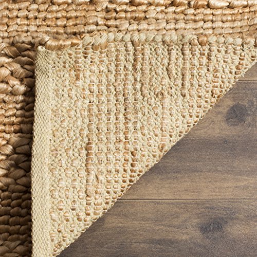 Safavieh Natural Fiber Collection NF212A Hand-woven Jute Area Rug, 9' x 12'