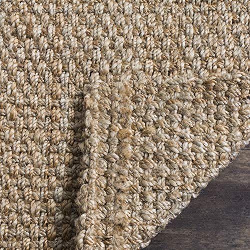 Safavieh Natural Fiber Collection NF401A Hand-Woven Jute Area Rug, 10' x 14'