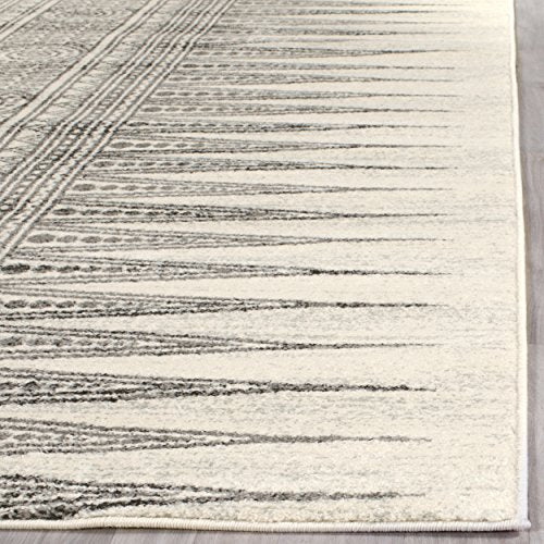 Safavieh Evoke Collection EVK226D Modern Bohemian Area Rug, 8' x 10', Ivory/Grey