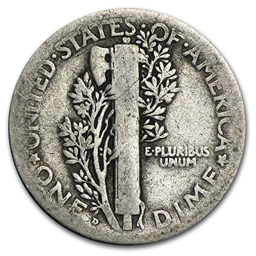 1921 D Mercury Dime Good Dime Good