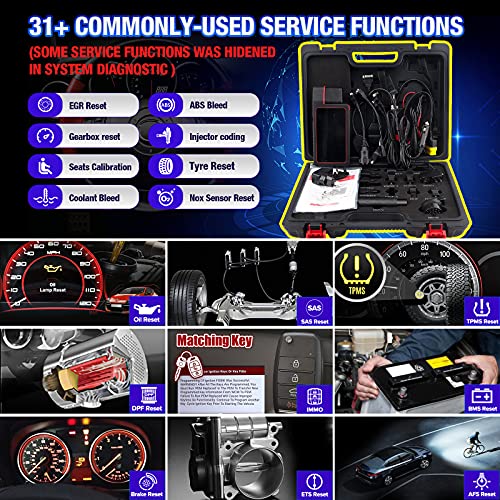 2021 New LAUNCH X431 Diagun V Bidirectional Scan Tool All System Diagnostic Tool with ECU Coding,Key Program,Active Test,31+ Reset Service,Guided Function,AutoAuth for FCA SGW,Same Functions as X431 V