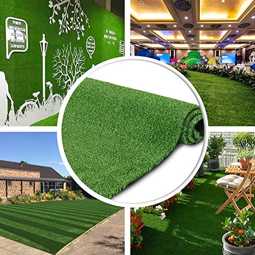 · Petgrow · Synthetic Artificial Grass Turf 13FTX80FT, Indoor Outdoor Balcony Garden Pet Rug Turf Home Decor, Faux Grass Rug Carpet with Drainage Holes