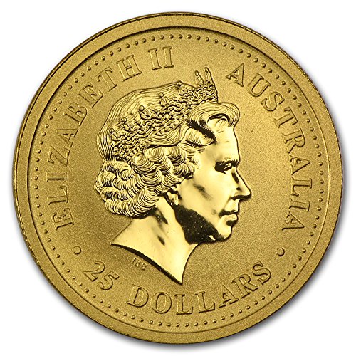 1987 AU - Present Australia 1/4 oz Gold Kangaroo/Nugget BU (Random Year) Gold Brilliant Uncirculated