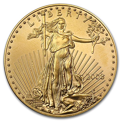2008 1 oz Gold American Eagle BU 1 OZ Brilliant Uncirculated