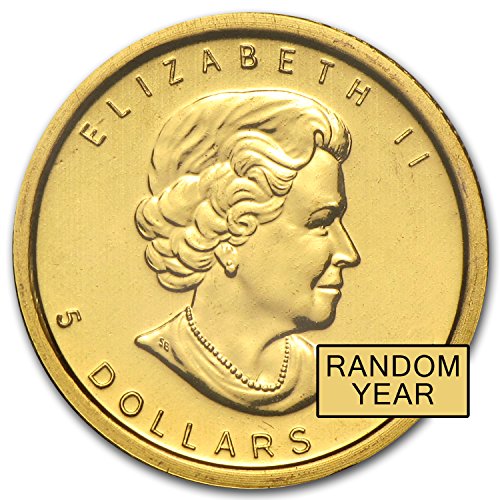1979 CA - Present Canada 1/10 oz Gold Maple Leaf (Random Year) Gold About Uncirculated