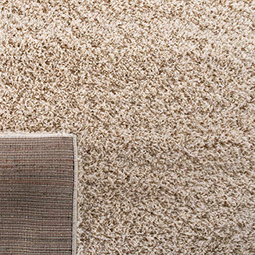 Safavieh Laguna Shag Collection SGL303B Beige Area Rug (8' x 10')