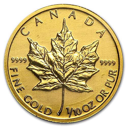 1979 CA - Present Canada 1/10 oz Gold Maple Leaf (Random Year) Gold About Uncirculated