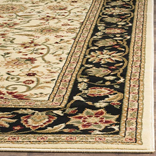 Safavieh Lyndhurst Collection LNH212B Traditional Oriental Ivory and Black Area Rug (6' x 9')