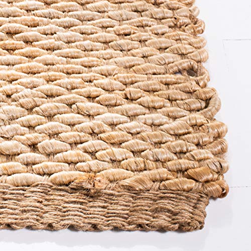 Safavieh Natural Fiber Collection NF459A Handmade Premium Jute Runner, 2'6" x 14' , Natural