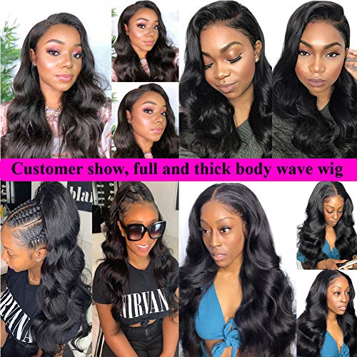 Lace Front Human Hair Wigs for Black Women 13x6 9A Body Wave Lace Front Wigs Human Hair Pre Plucked With Baby Hair