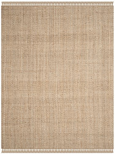 Safavieh Natural Fiber Collection NF467A Hand-woven Jute Area Rug, 10' x 14'