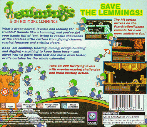 Lemmings & Oh No! More Lemmings
