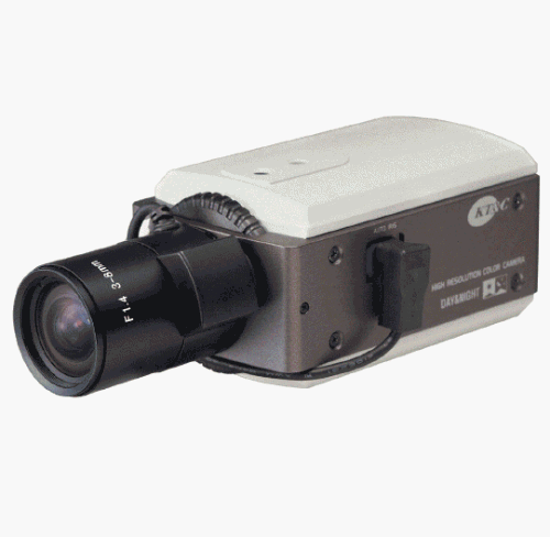 KT&C KPC-4000NH COLOR HIGH RES. CCTV BOX CAMERA (550 TV LINES)